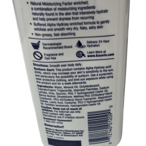 Eucerine Intensive Repair Lotion - Picture 5 of 5